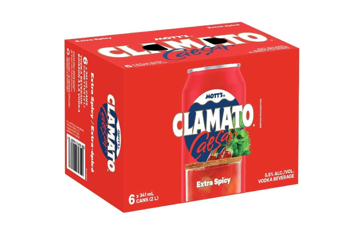 Clamato Extra Spicy (6 x 341 ml)