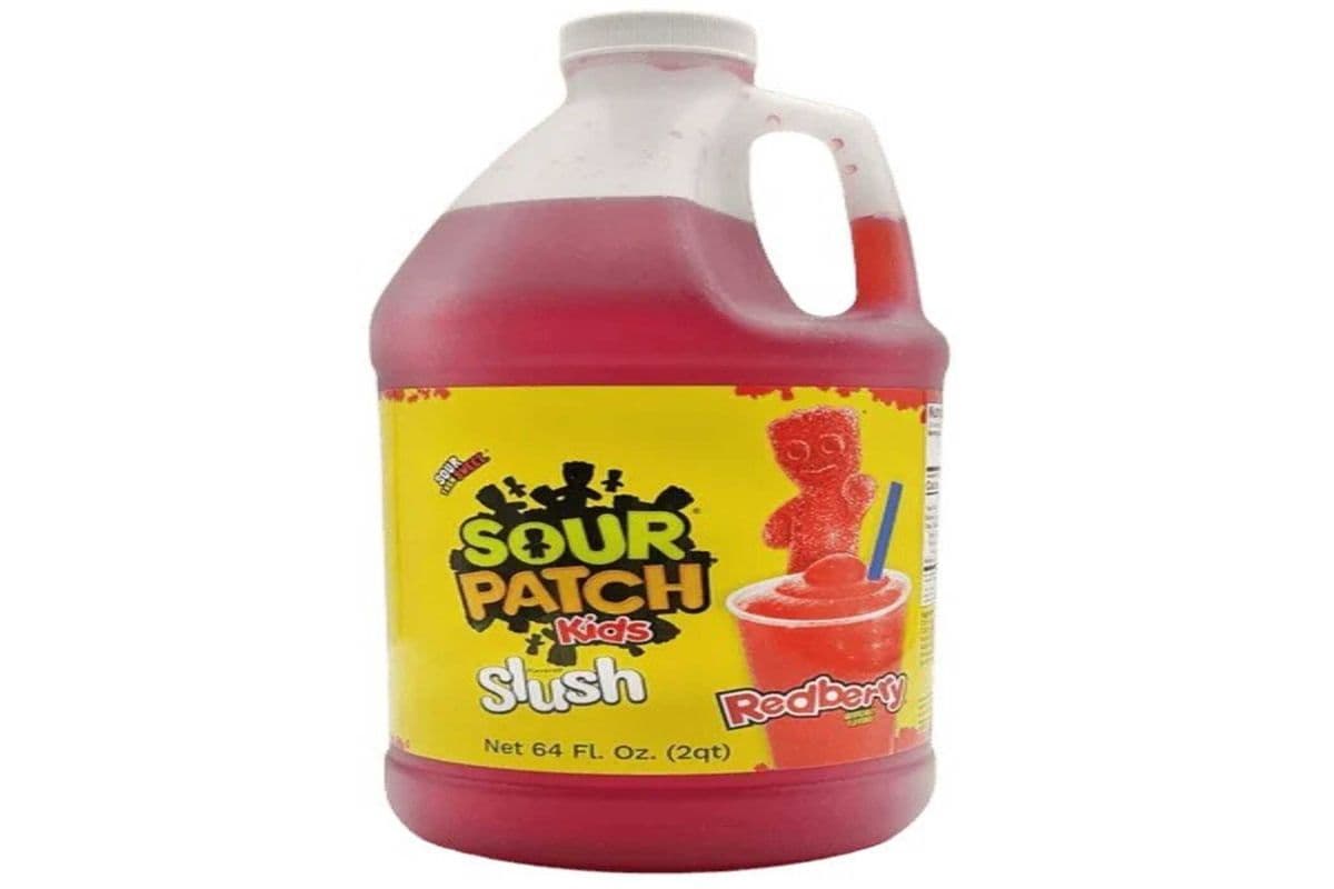 Large Sour Patch Kids Redberry Slushy