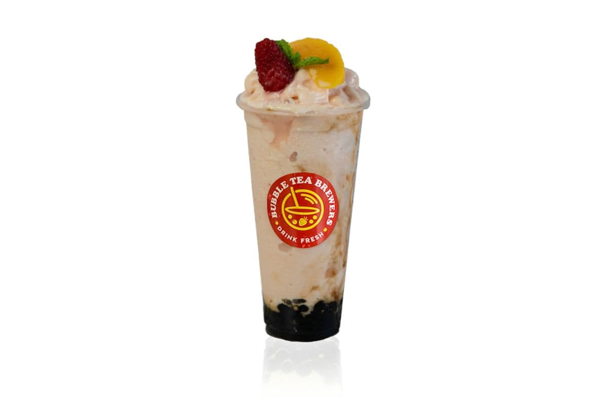 Raspberry Peach Smoothie
