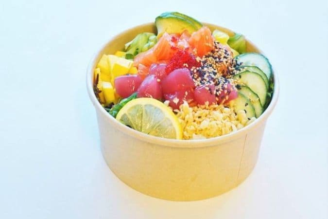 Poke Thon Et saumon/ Tuna and salmon