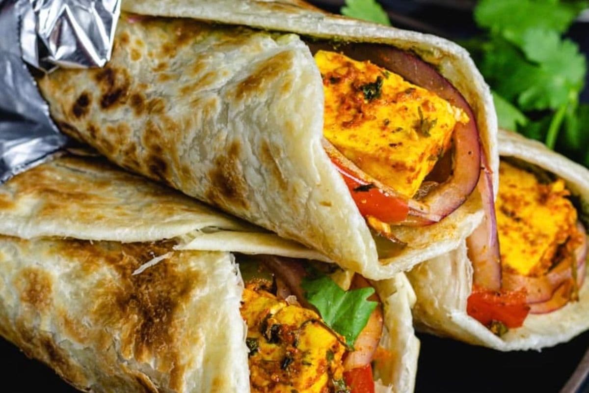 Paneer Tikka Roll