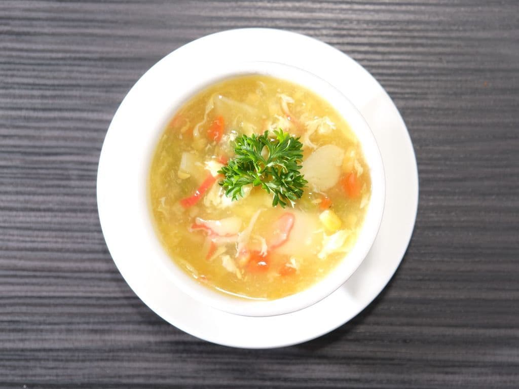 Corn Soup with Egg (玉米蛋汤)