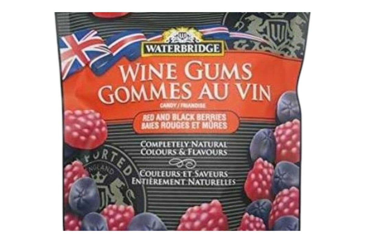 Waterbridge Wine Gums (175gm) (140 Cal)