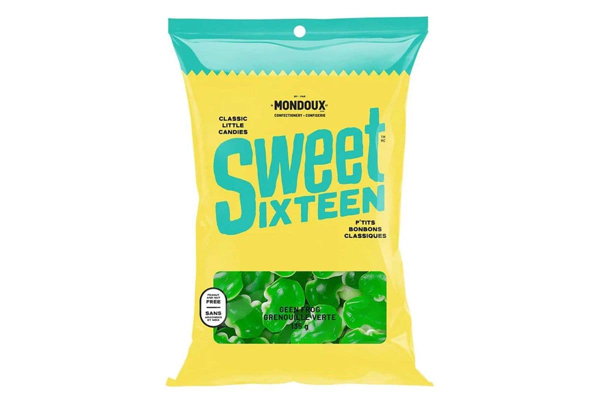 Sweet Sixteen Green Frog 135g