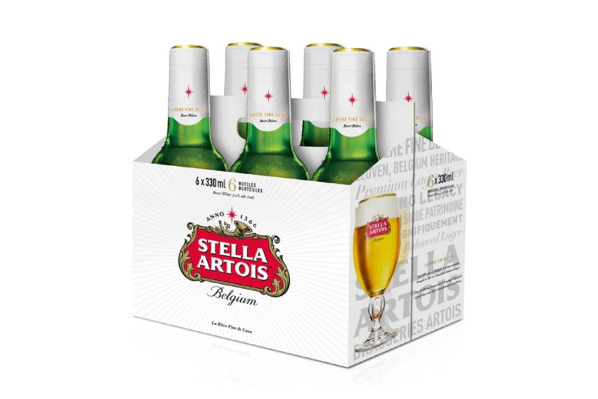 Stella Artois (6 x 330 ml Bottles)