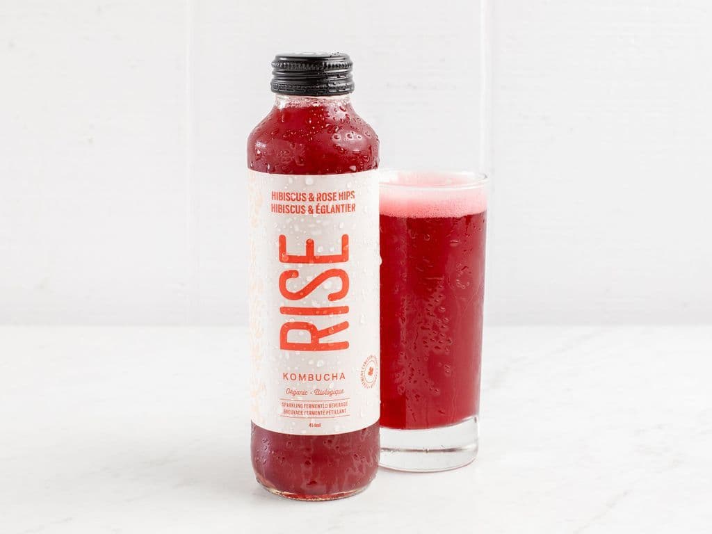 Kombucha - Hibiscus and Rose Hips