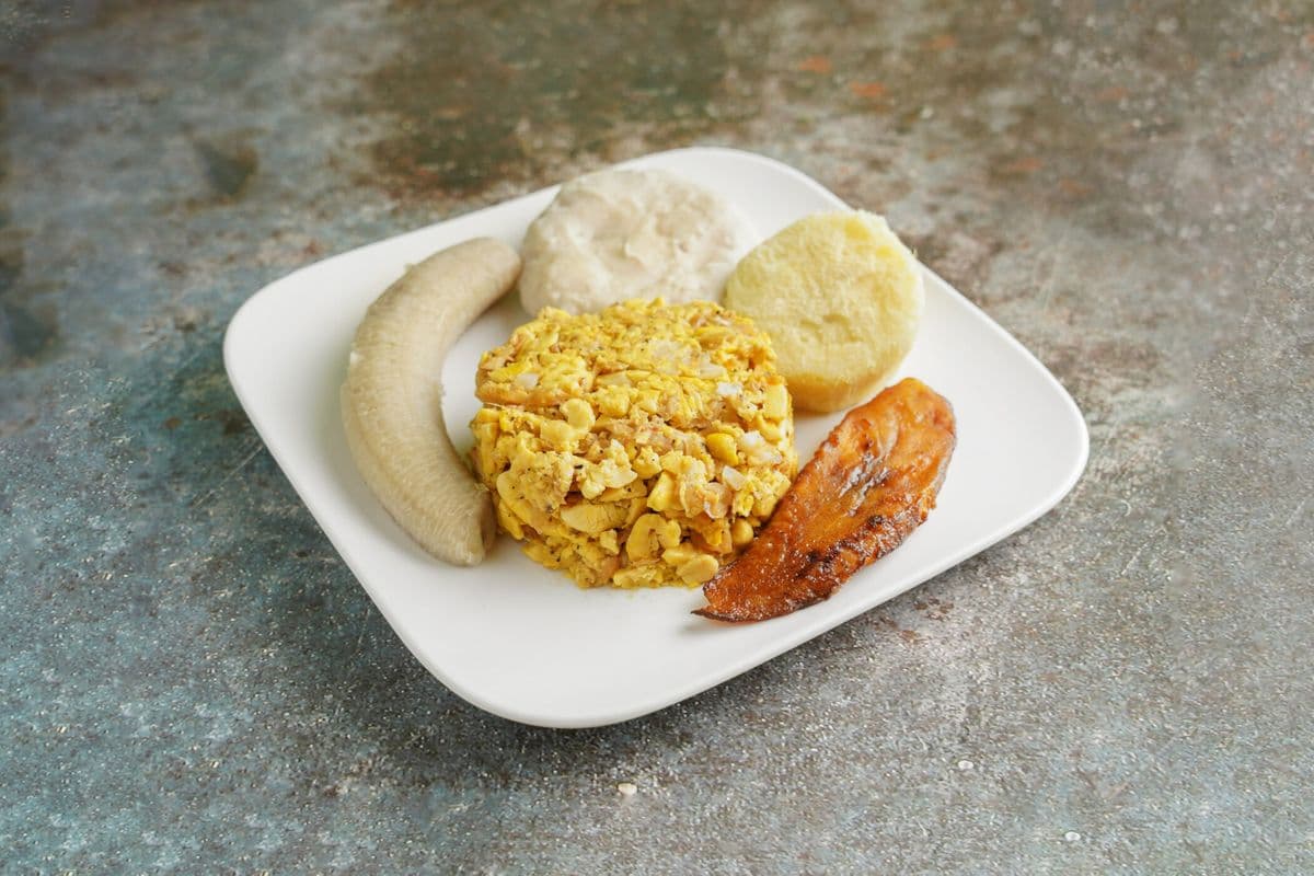 Ackee and Saltfish Meal
