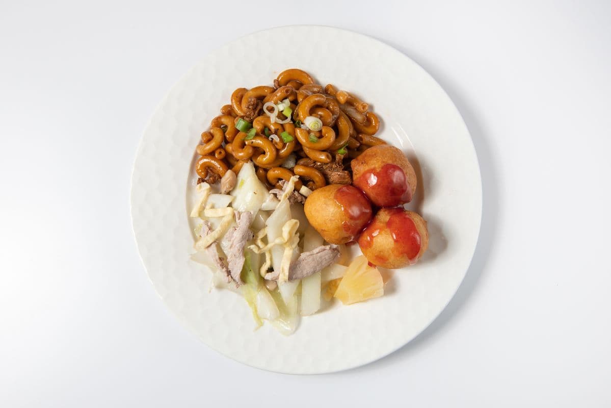 #3 Nouilles, chow mein et poulet à l’ananas