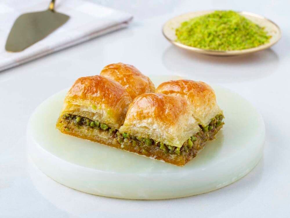 Turkish Pistachio Baklava (2 pieces)