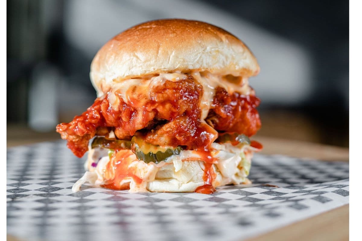 Korean BBQ Chicken Sandwich (Mild Spicy)