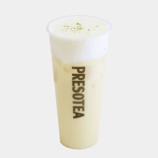 Salted Milk Foam Four Season Milk Tea / Thé au lait quatre-saisons avec mousse au fromage sucré