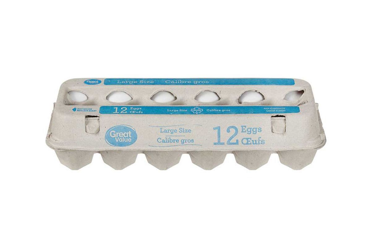Great Value EGGS Large Size ( Pack of 12)