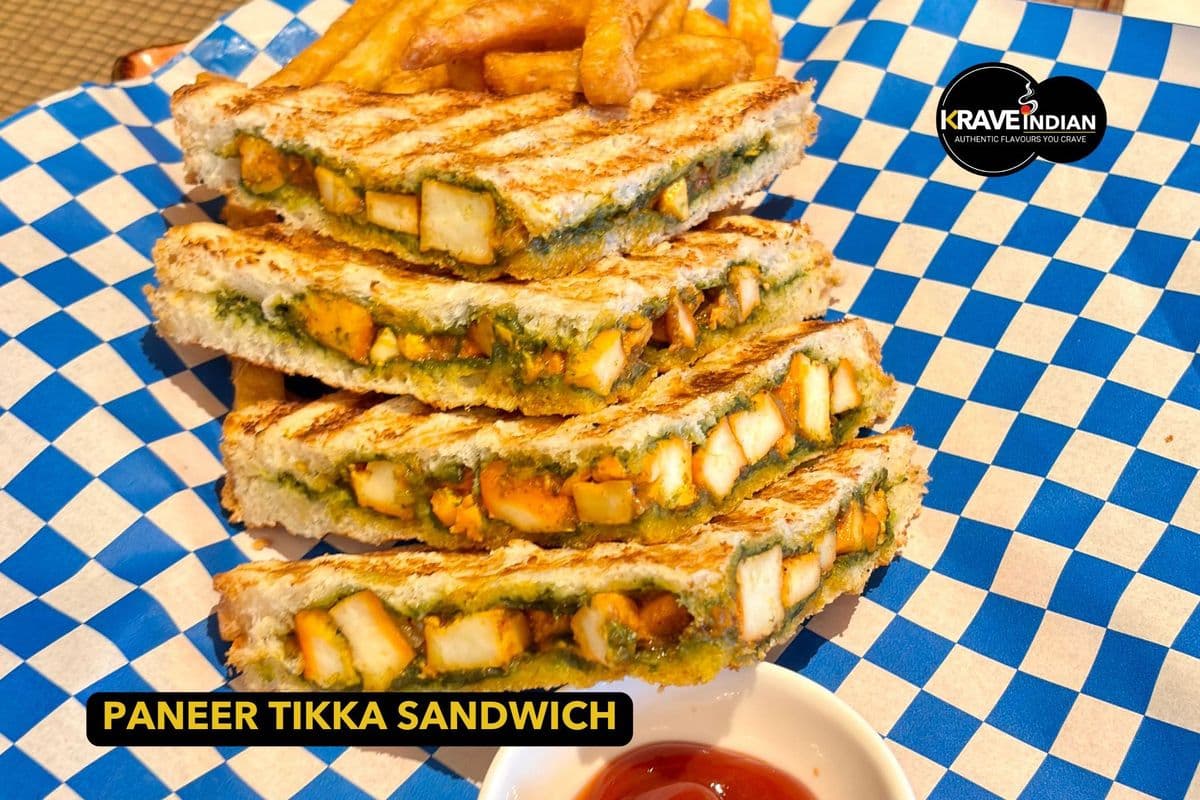 Paneer Tikka Sandwich (1 order)
