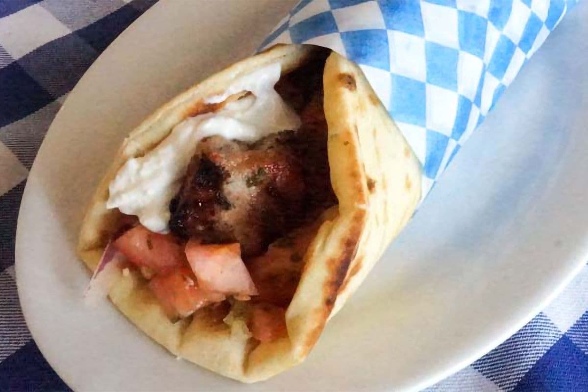 Pork Souvalaki Pita