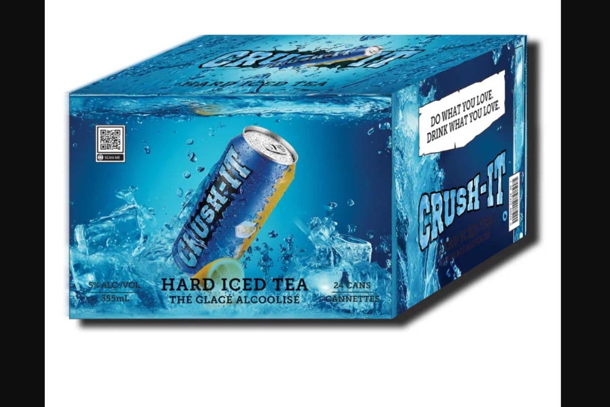 CRUSH-IT HARD ICED TEA 24PK (24 x 355ML)