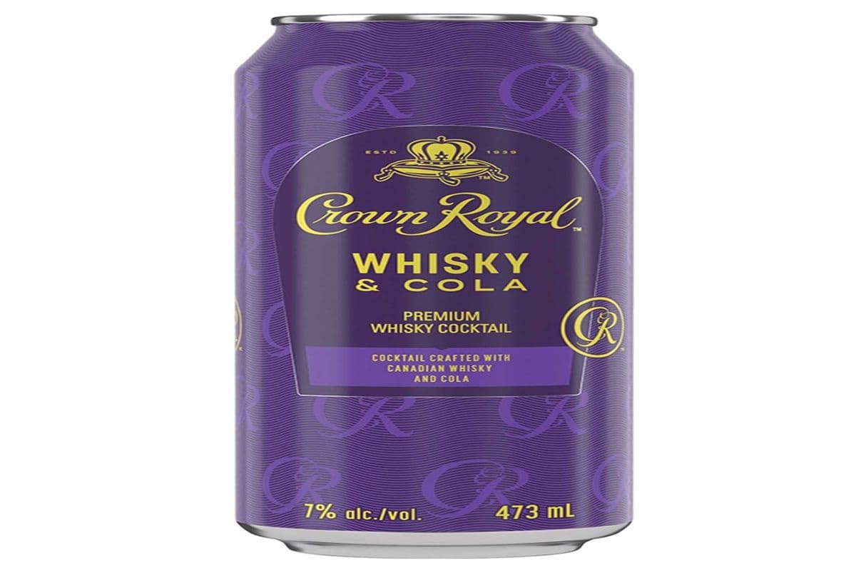 CROWN ROYAL WHISKY & COLA 7% (1 x 473 ML)