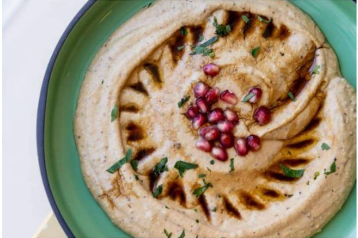 Pomegranate and Sumac Hummus