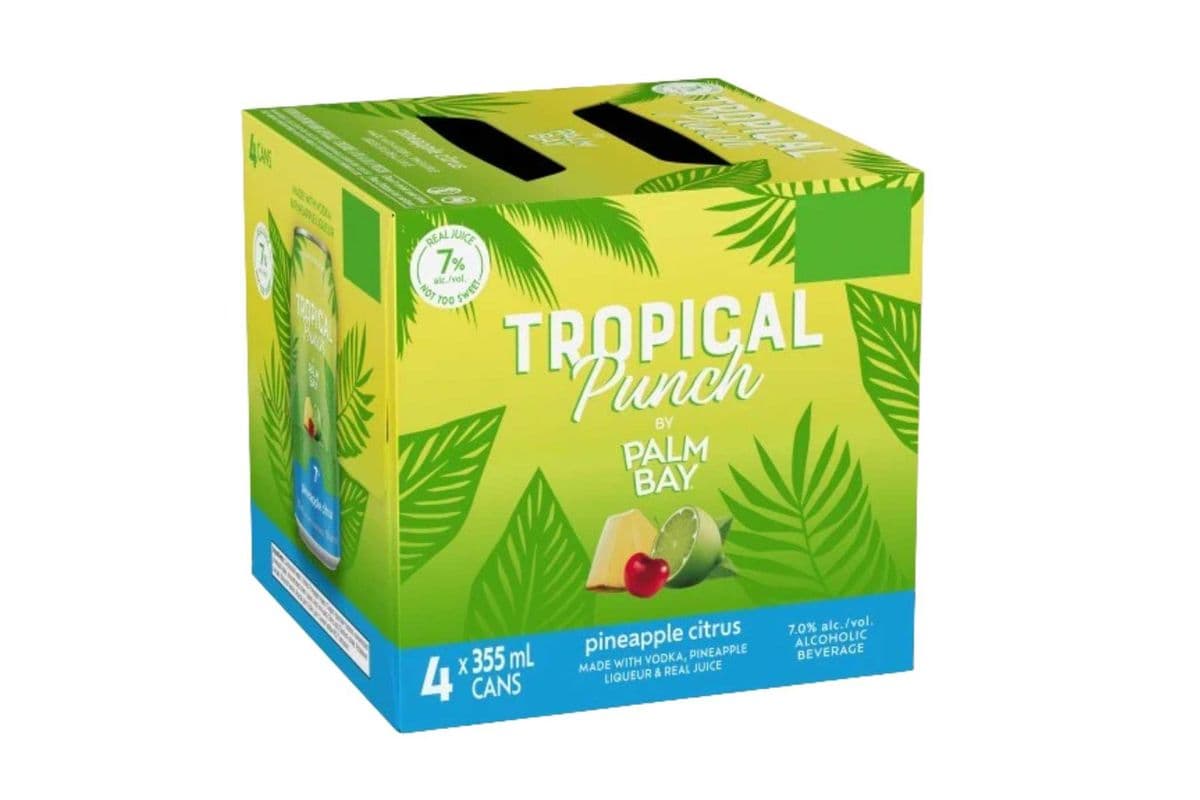 Palm Bay Pineapple Citrus Tropical Punch-4PK (4 x 355ml)