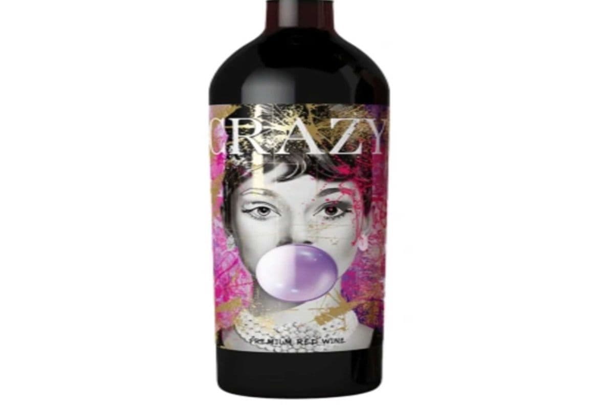 CRAZY RED WINE-750 ML (1 x 750 ML)