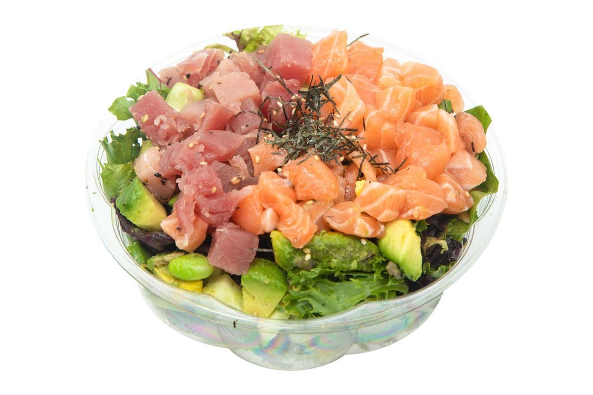 Poké au saumon-thon