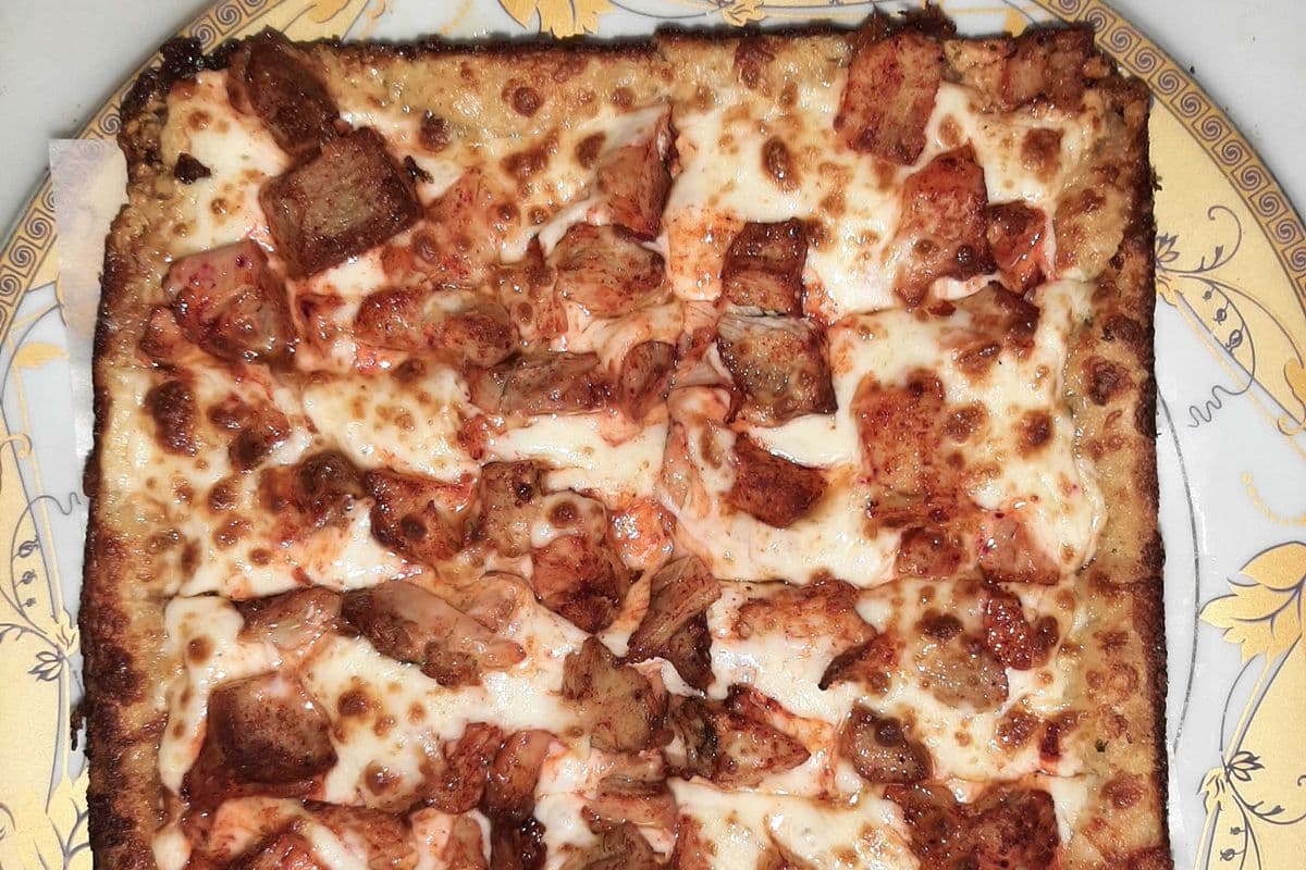 BBQ Chicken Cheesy Bread