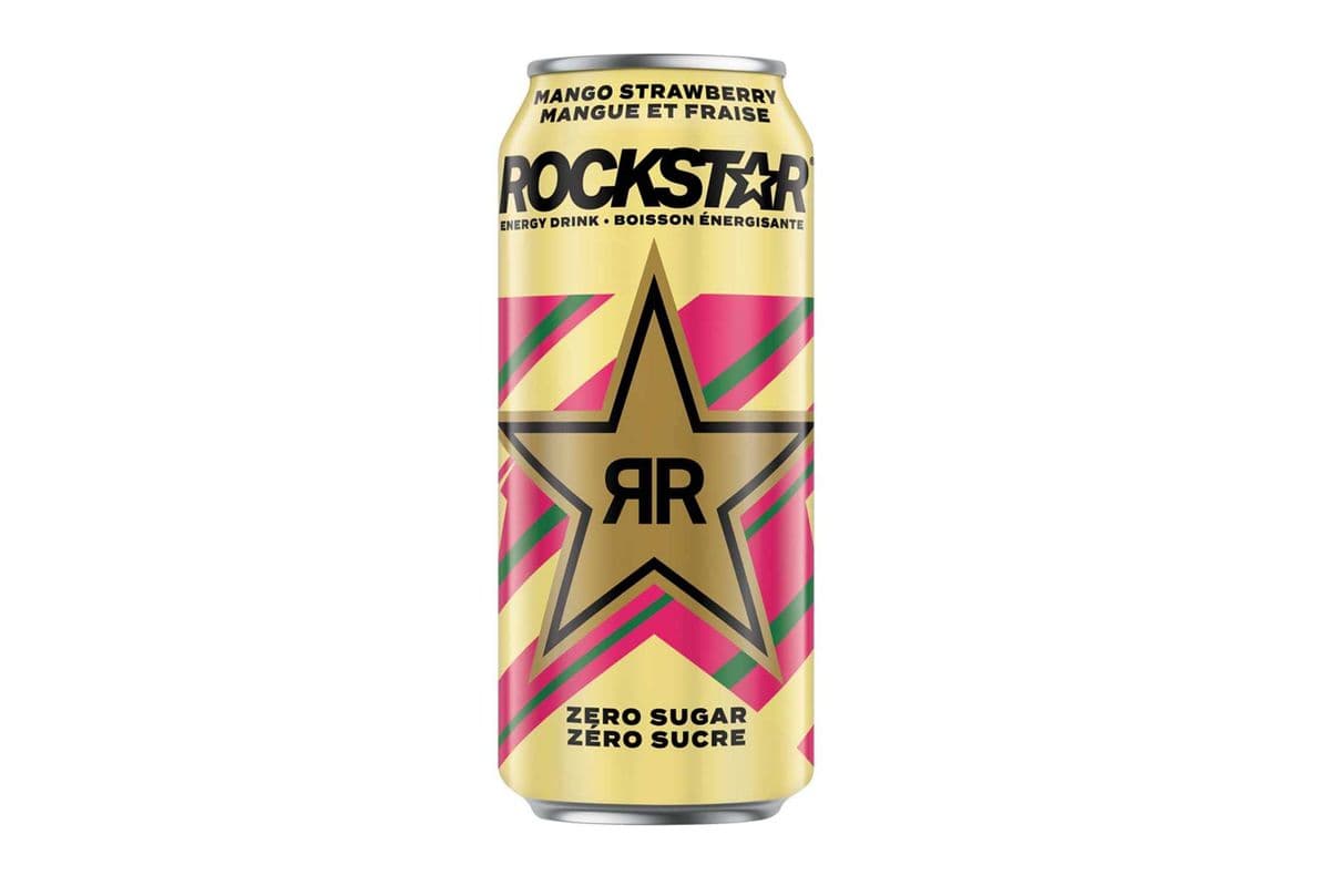 RockStar Zero Sugar - Mango Strawberry (473 ml)
