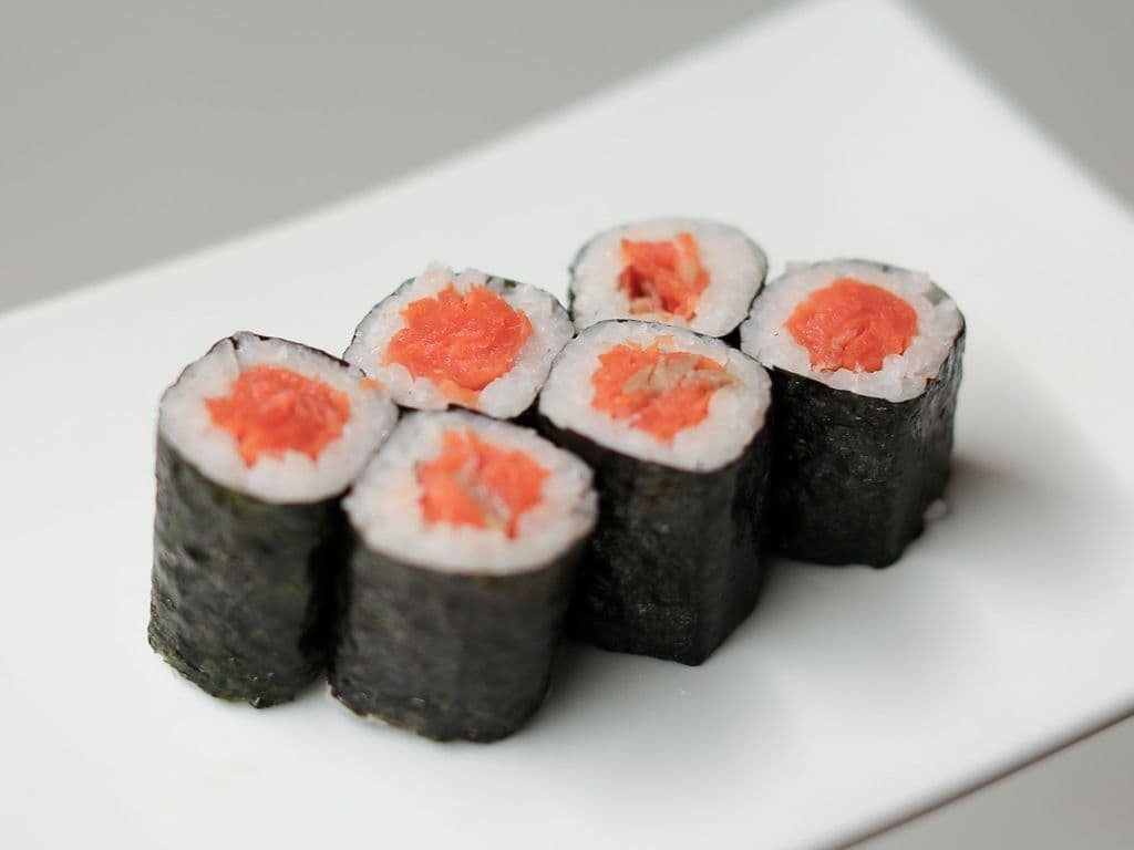 Smoked Salmon Maki