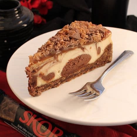 Bayside Skor Cheesecake (1 slice)