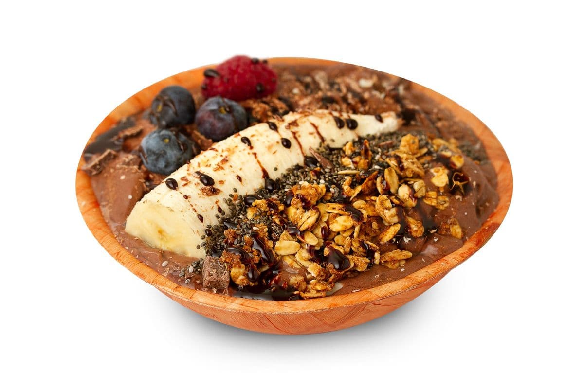 Bol de smoothie au choco santé / Choco Santé Smoothie Bowls