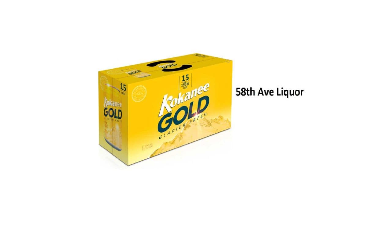 KOKANEE GOLD CANS (1 x 15x355ML)