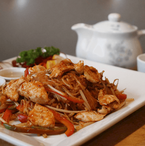 Pad Thaï poulet / Chicken Pad Thaï