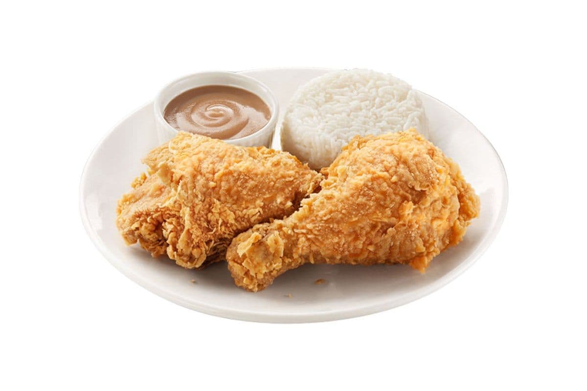 2pc Jolly Crispy Chicken w/ 1 Side and Drink