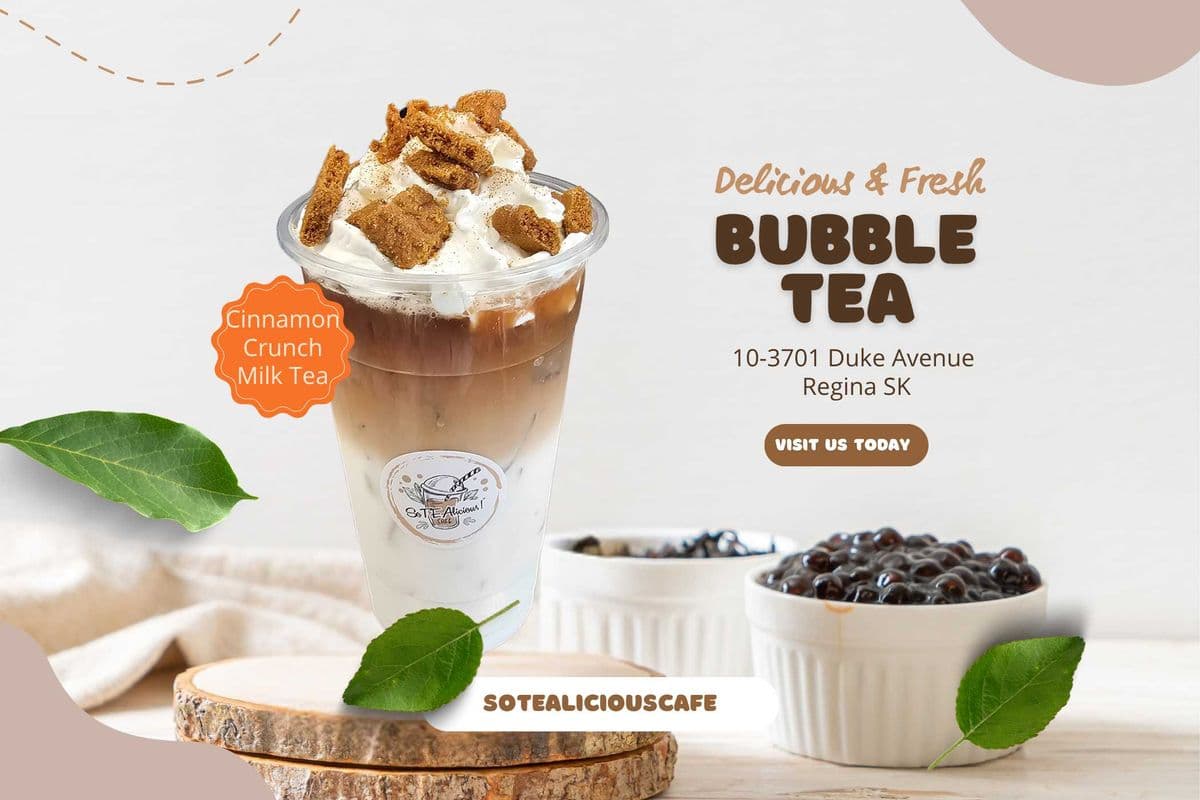 Cinnamon Crunch Milk Tea (700ml)