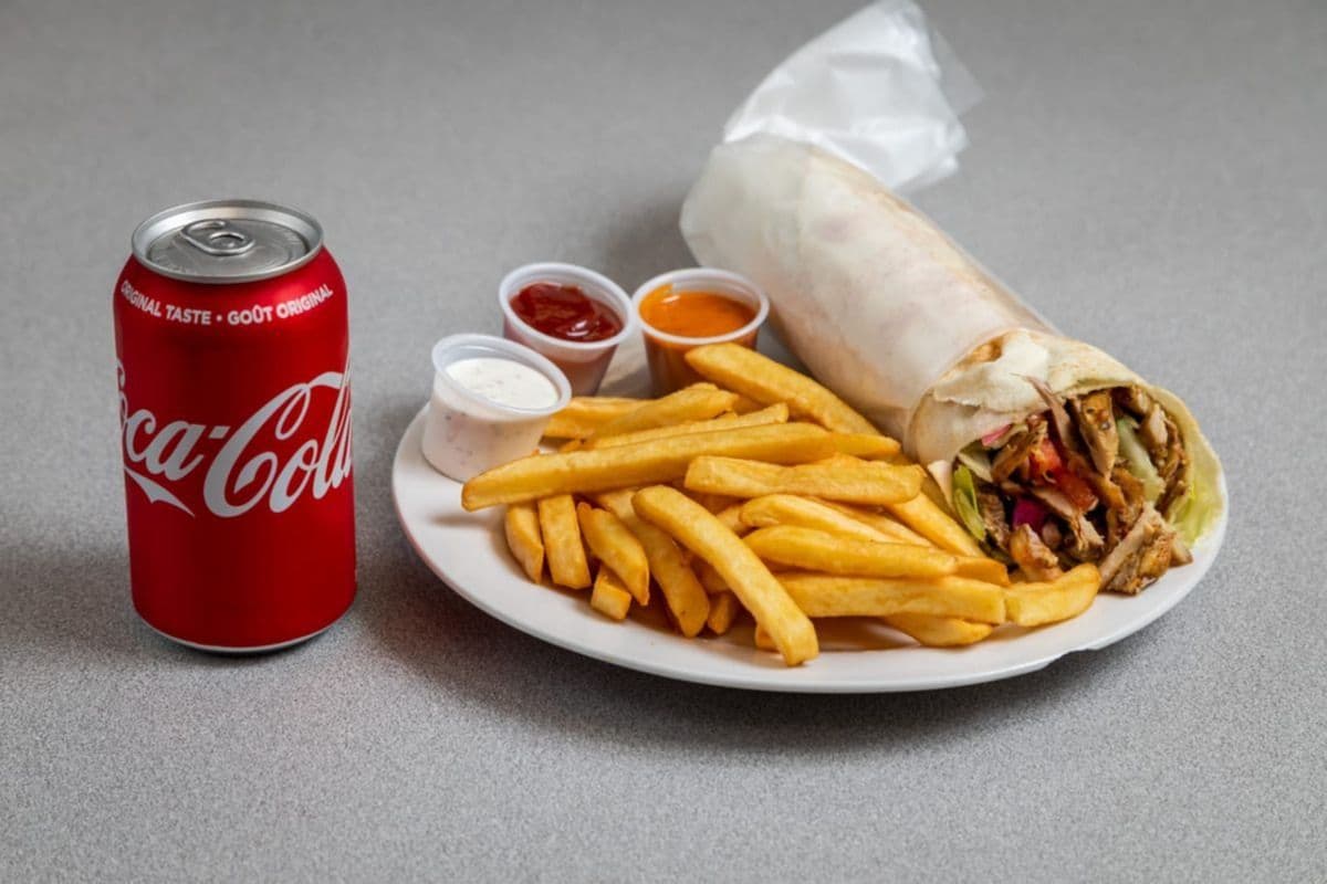 Grande Chicken breast with Pineapple Wrap Combo