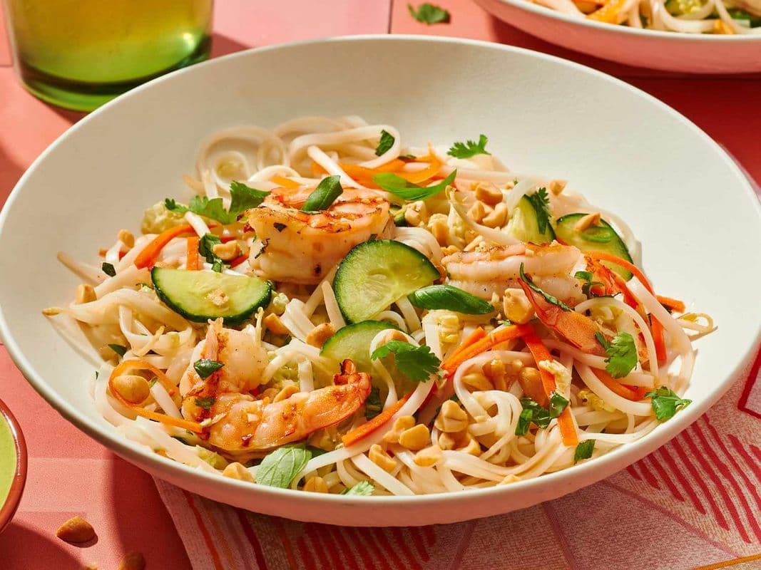 Shrimp Noodles / Nouilles aux Crevettes