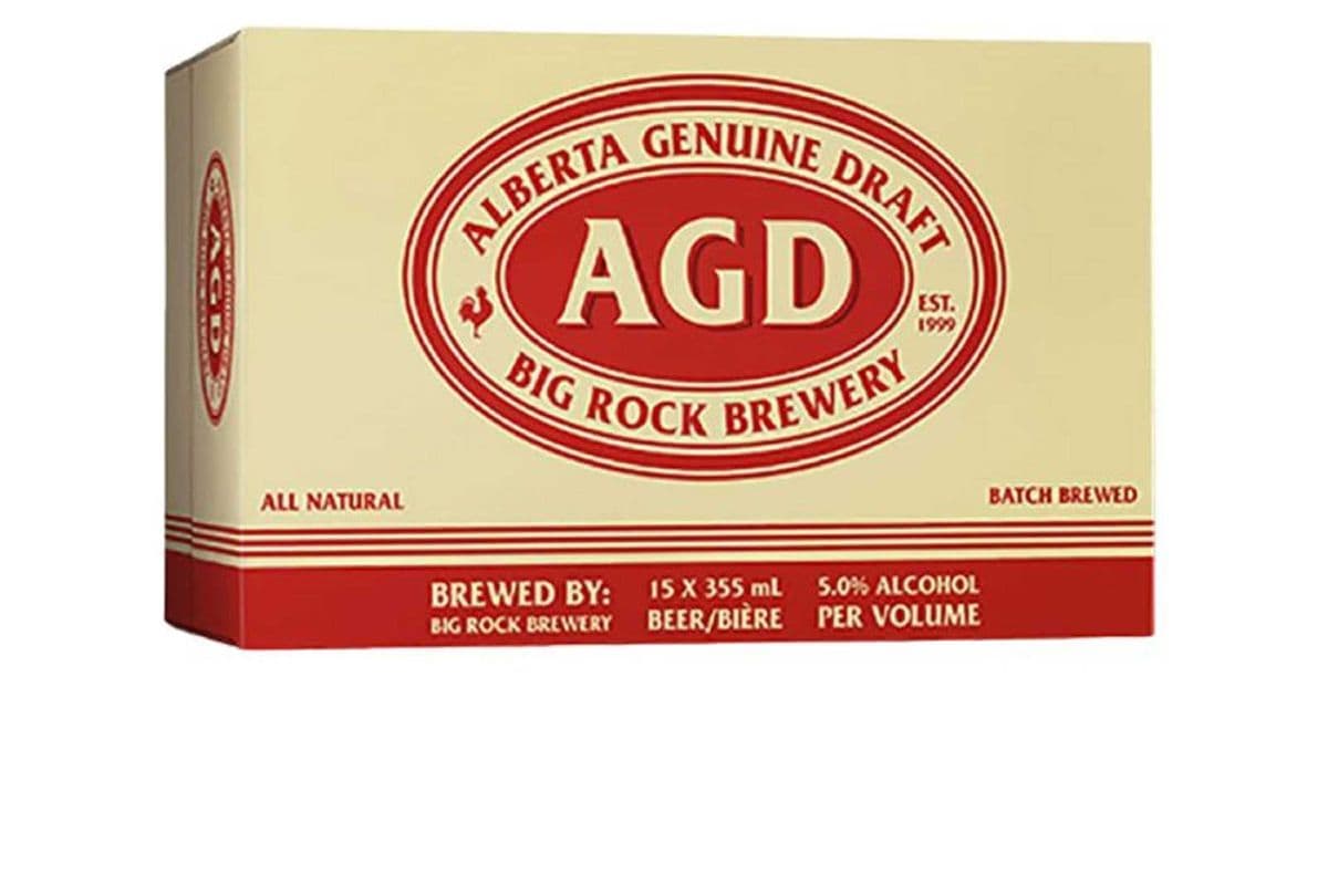 ALBERTA GENUINE DRAFT 15 CANS (1 x 355 ML)