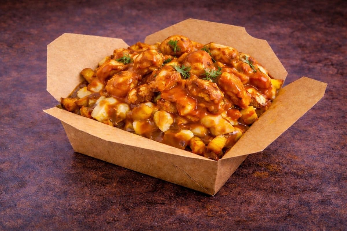 Butter Chicken Shawarma Poutine