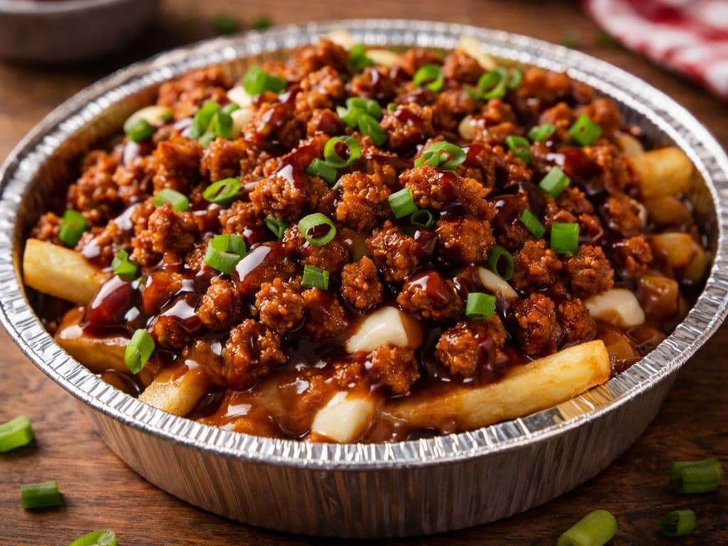 POUTINE PORC POP CORN BBQ