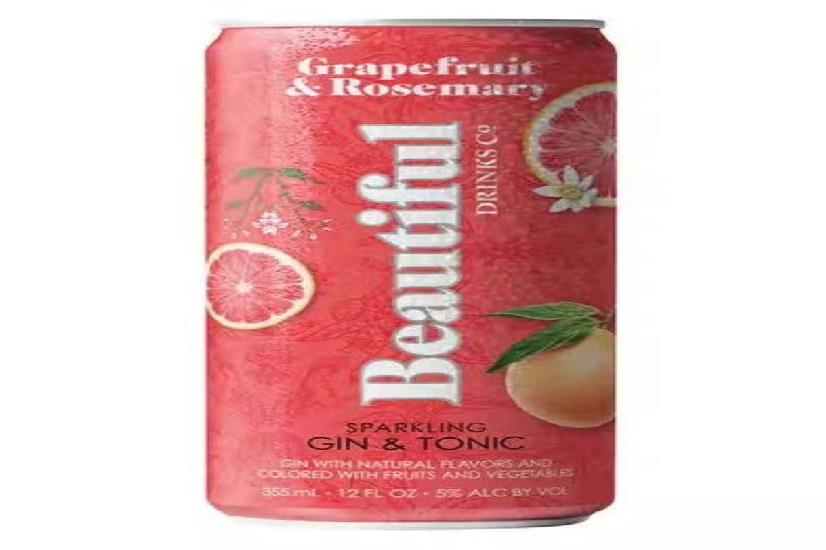 Beautiful Grapefruit & Rosemary Drink (1 x 4 PK)