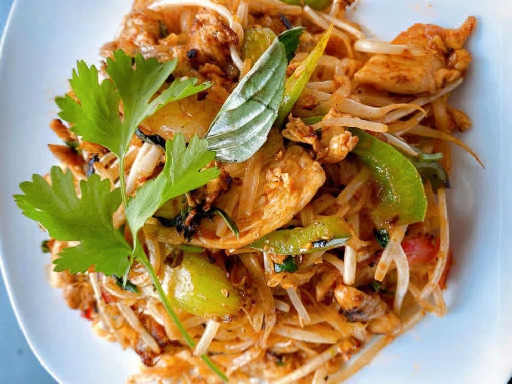 Pad thai au poulet / Pad Thai with Chicken