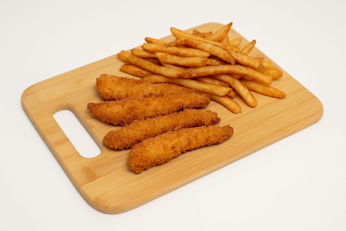 Chicken Tenders (4 pcs) and Fries