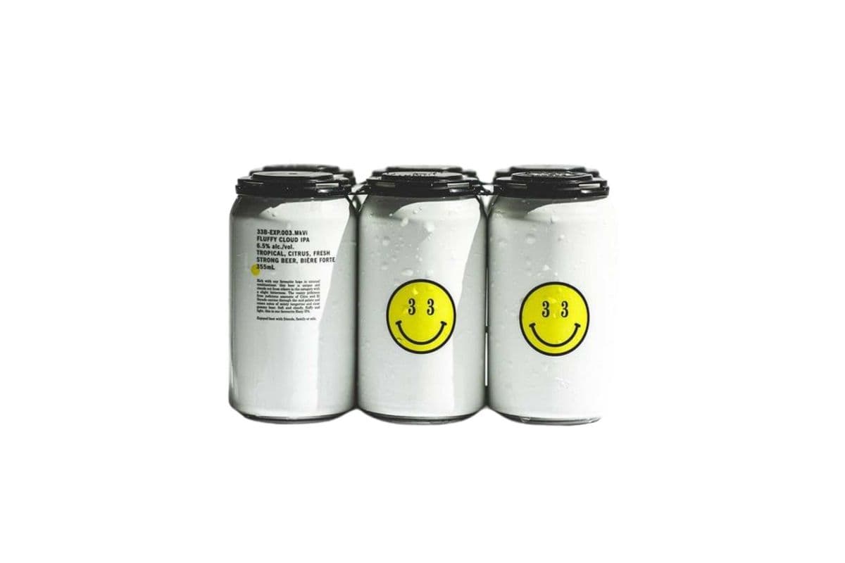 33 Brewing Fluffy Cloud IPA (6 Cans) (1 x 6x355ML)