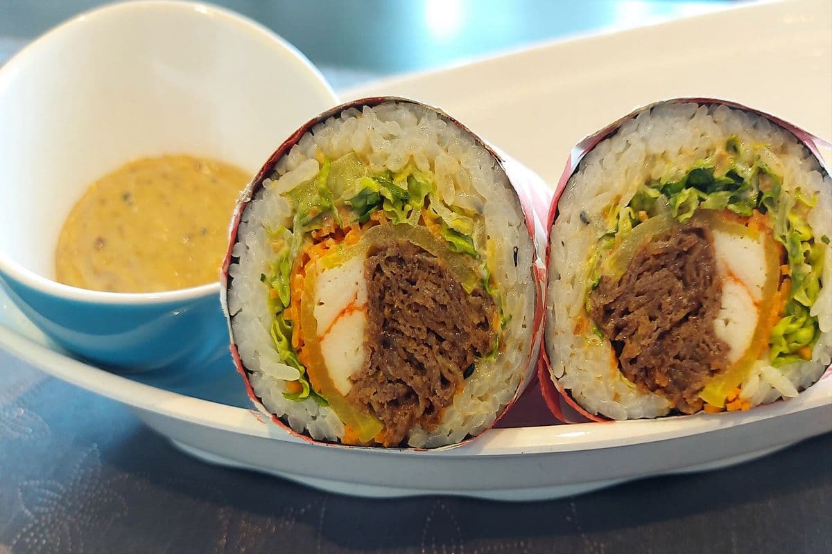 Korean Style Beef Burrito