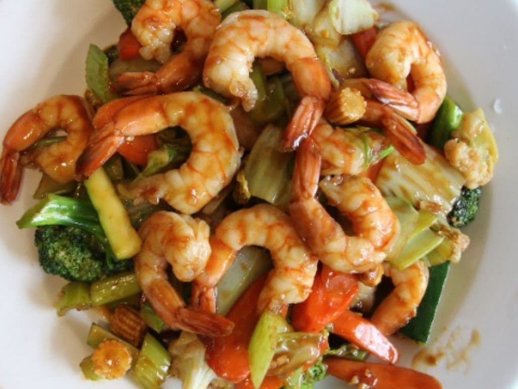 Prawns Chop Suey