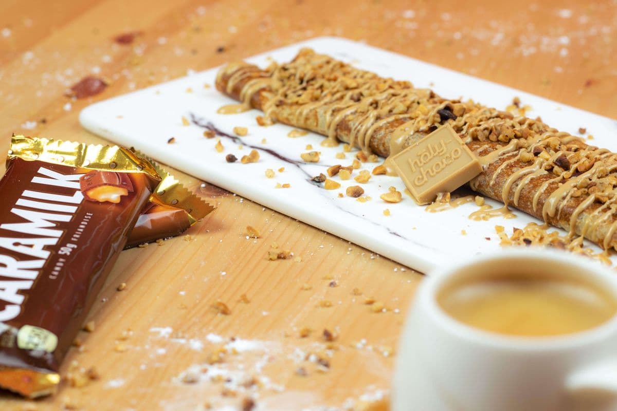 Crêpe ruée au caramel / Caramel Rush Crepe