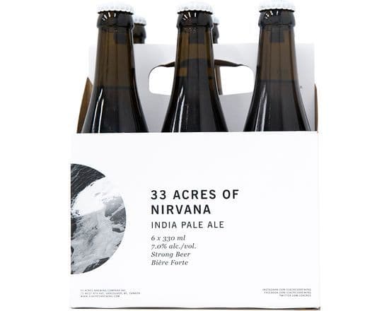 33 Acres Brewing Company Nirvana, 6 x 330 ml
