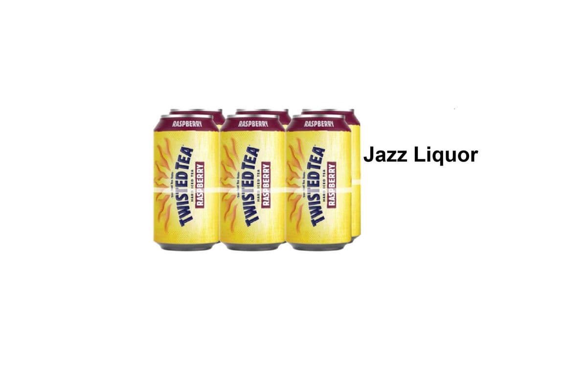 TWISTED TEA RASPBERRY 6 CANS (1 x 6x355 ML)