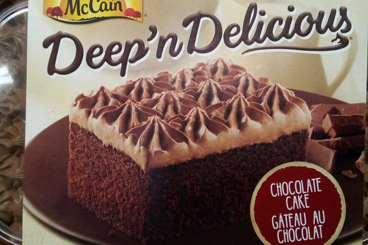 McCain deep n delicious chocolate cake 510 g