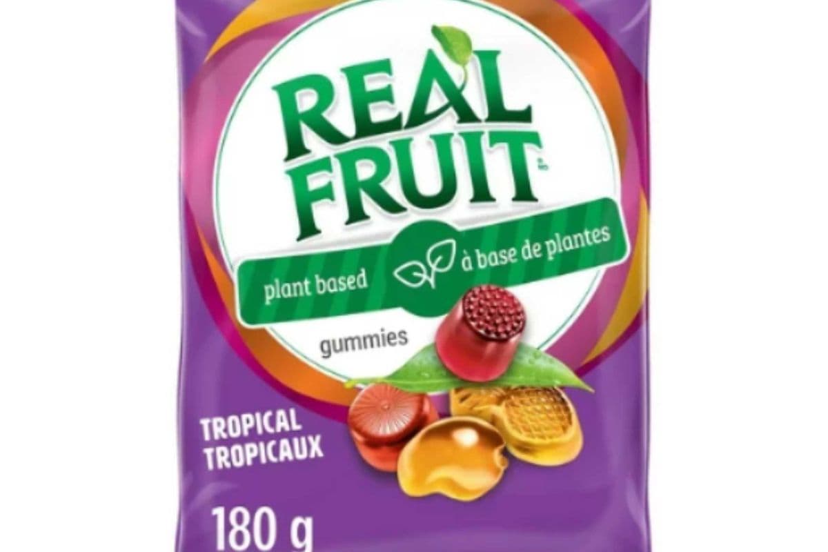 Real Fruit Gummies - Tropical 180g
