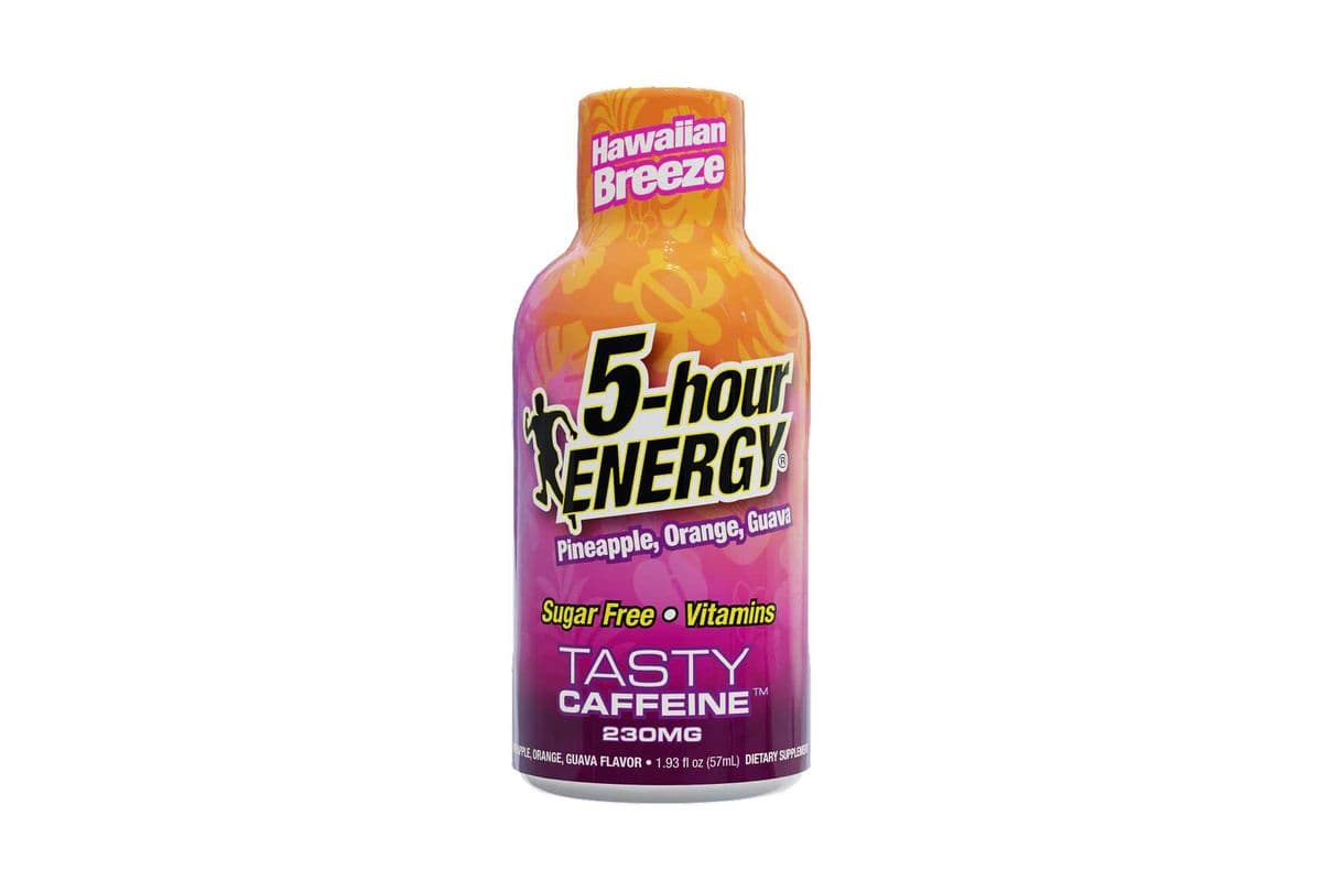 Hawaiian Breeze Flavor 5-hour ENERGY Shots (57ml)